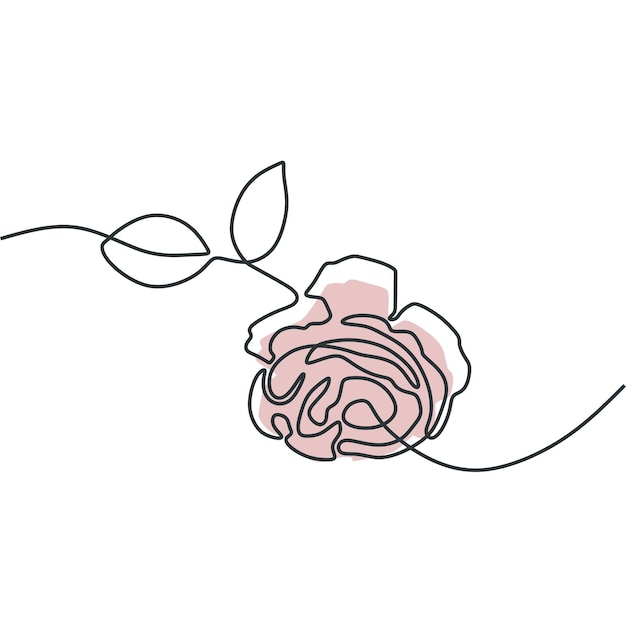 bloem lijntekeningen tekening vector