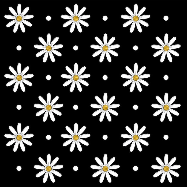 Bloem naadloos patroon achtergrond vectorontwerp bloem achtergrond bloemen achtergrond
