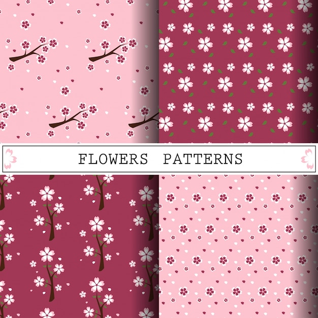 bloem vector patroon