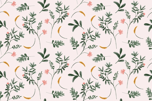 bloemen aquarel patroon