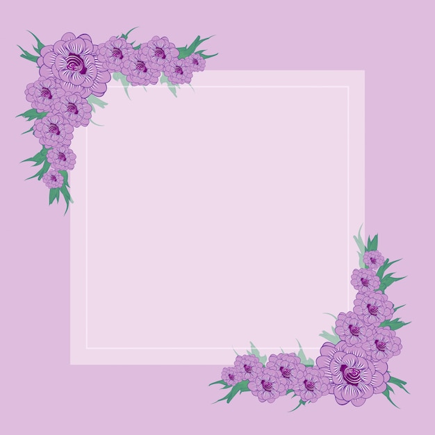 Bloemen frame