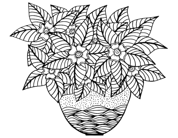 Bloemen in een vaas