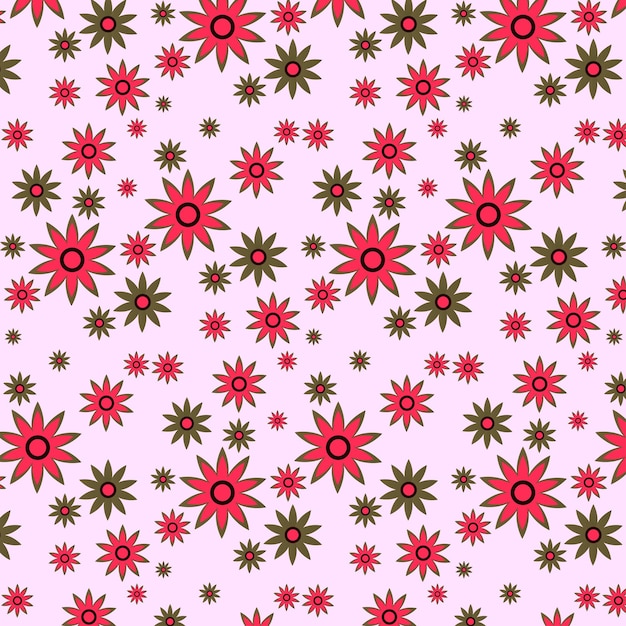 Vector bloemen kleuren achtergrond