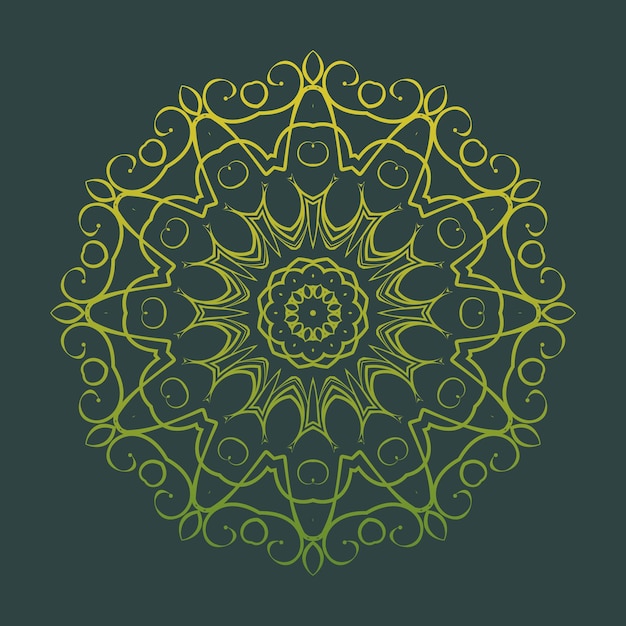 bloemen mandala ontspanningspatronen uniek ontwerp Handgetekend patroon