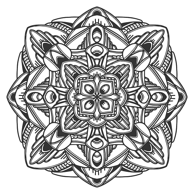 Bloemen mandala