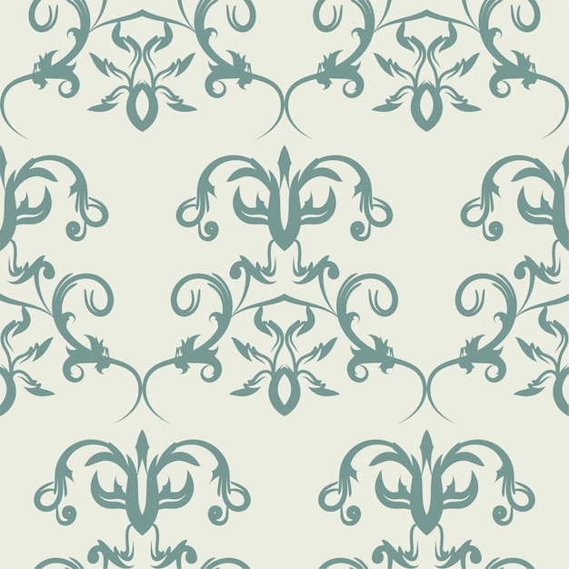 Vector bloemen of ornament naadloos patroon elegant