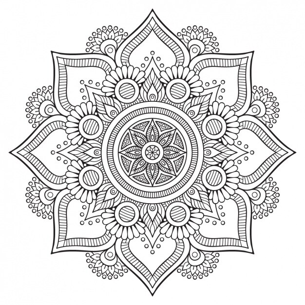 Bloemen ontwerp als achtergrond