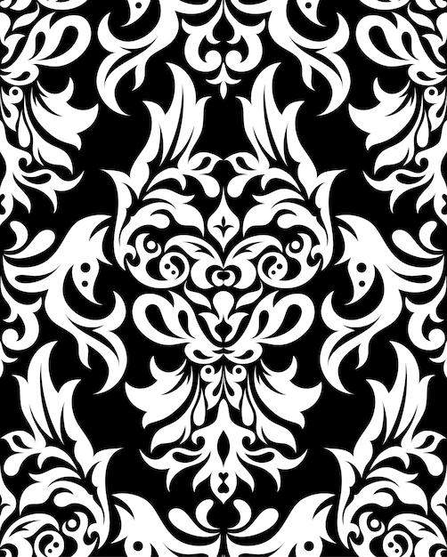 Vector bloemen ornamentillustratie