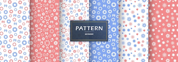 bloemen patroon ontwerp textil