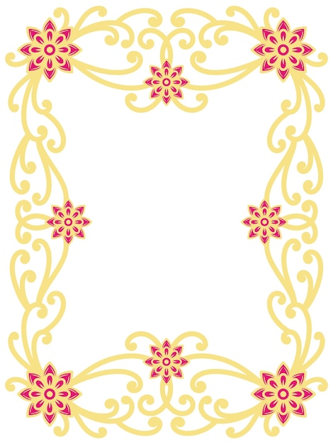 BloemenFrameOrnament