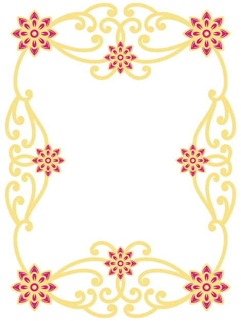 BloemenFrameOrnament