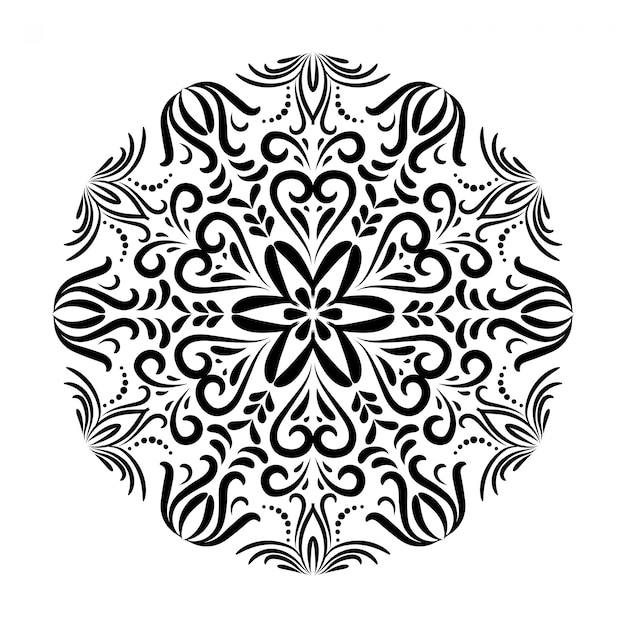 Vector bloemenmandala