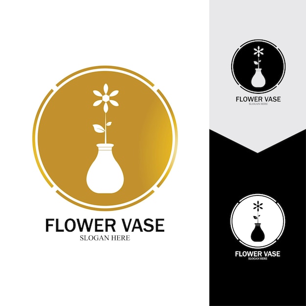 Bloemenvaas vector icon