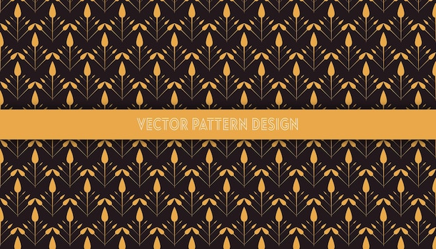Bloemmotief Achtergrond uniform Vector ornament ontwerp
