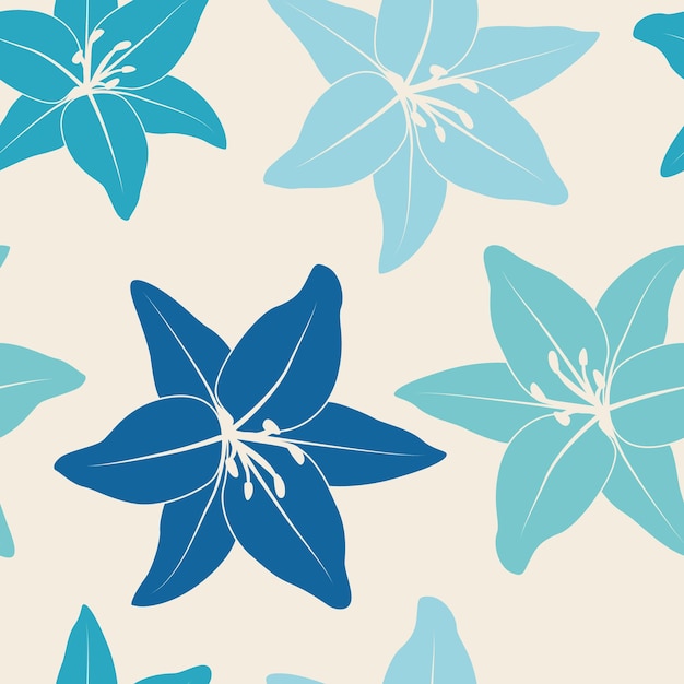 Bloesem bloemen naadloos patroon abstracte vectortextuur goed voor het ontwerp van de printsstof