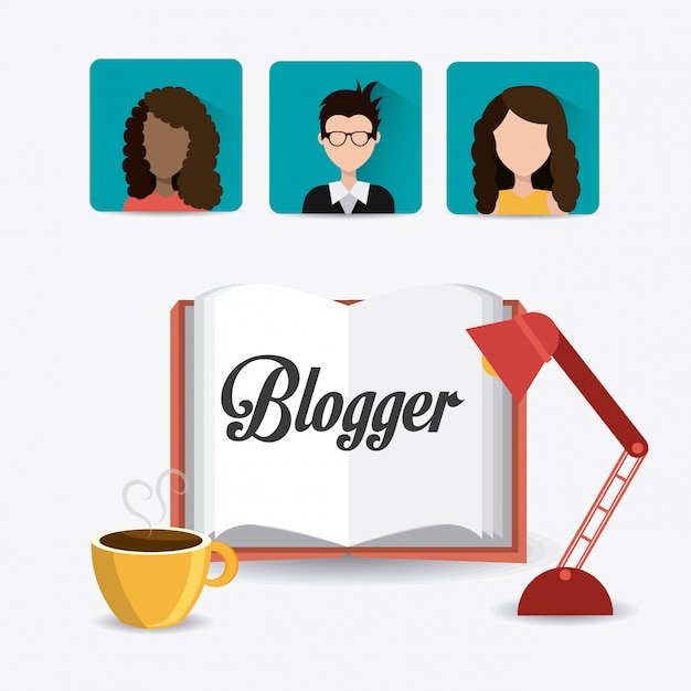 Blogger digitaal ontwerp.