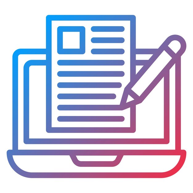 Икона векторного изображения блогера может быть использована для Дня свободы прессы