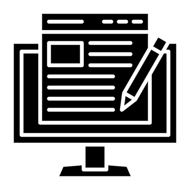 Blogging Icon