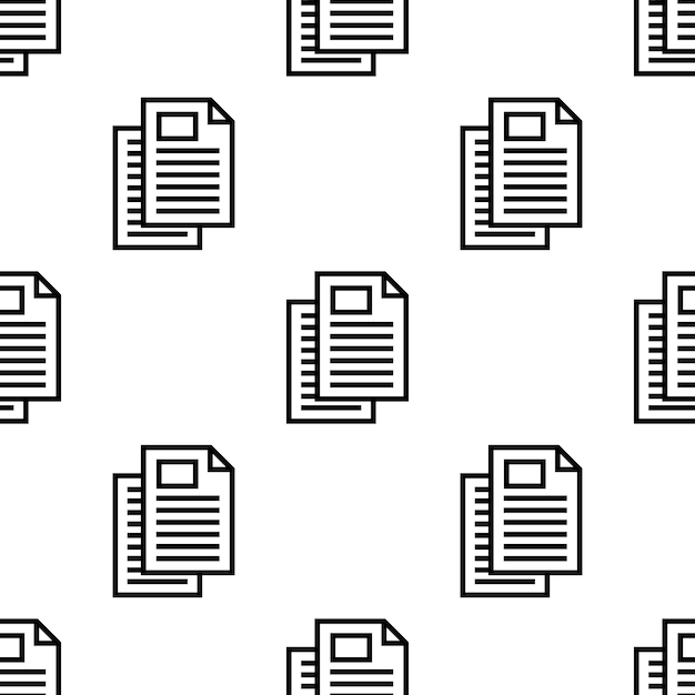 Blogging seamless pattern vector illustration