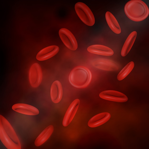 Blood cells background