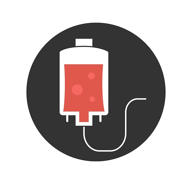 Blood donation icon