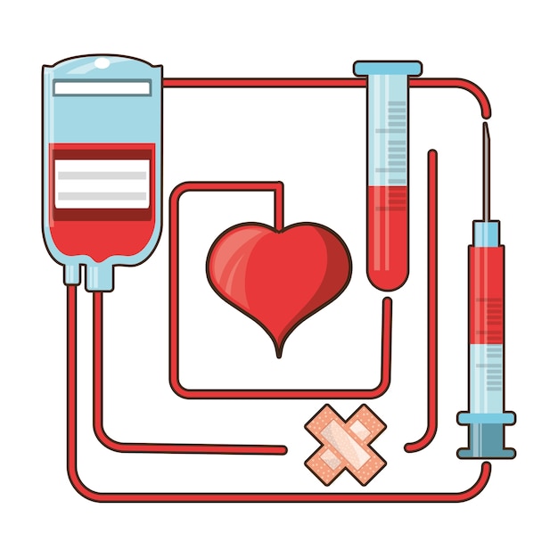 Blood donation and transfusion tools