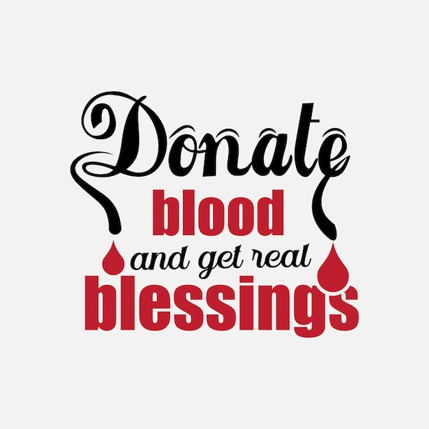 blood donor tshirt design