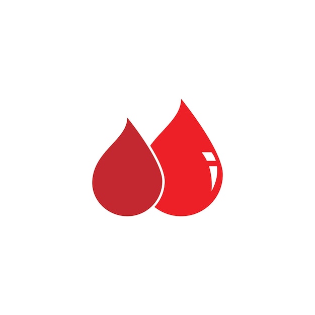 Blood logo icon vector template