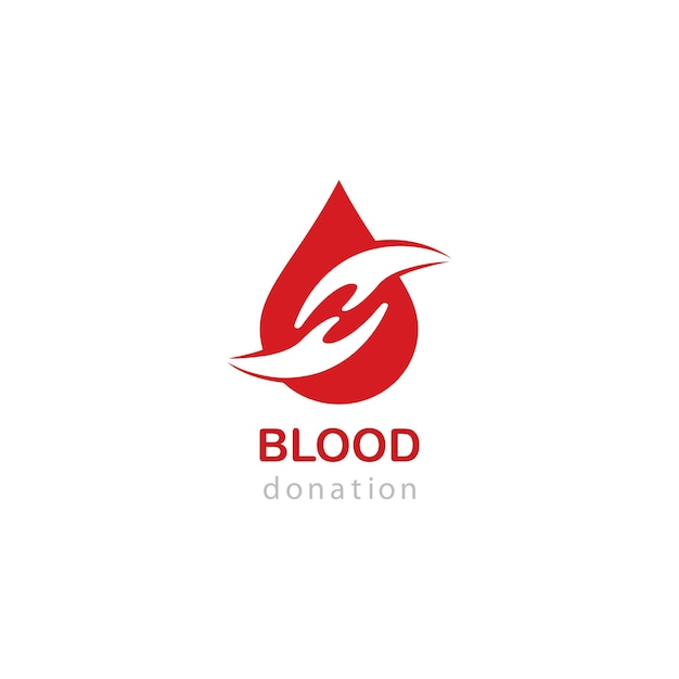 Blood Logo vector icon illustration