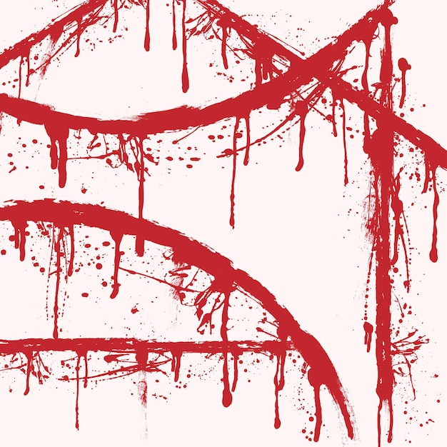 Blood splash lines wallpaper