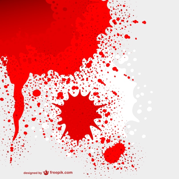 Vector blood stained background