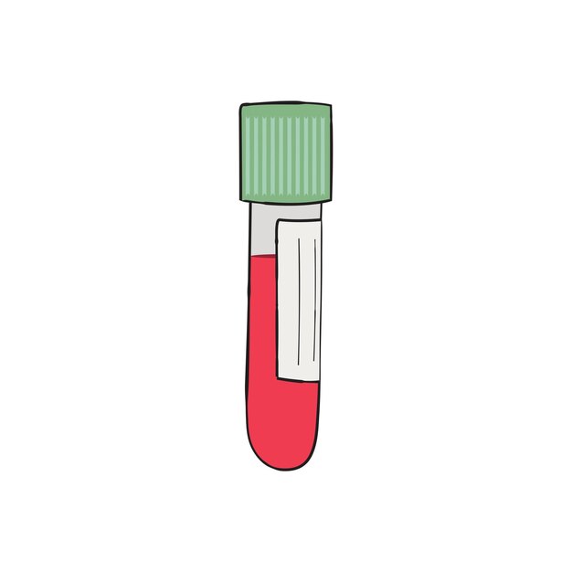 Vector blood tube