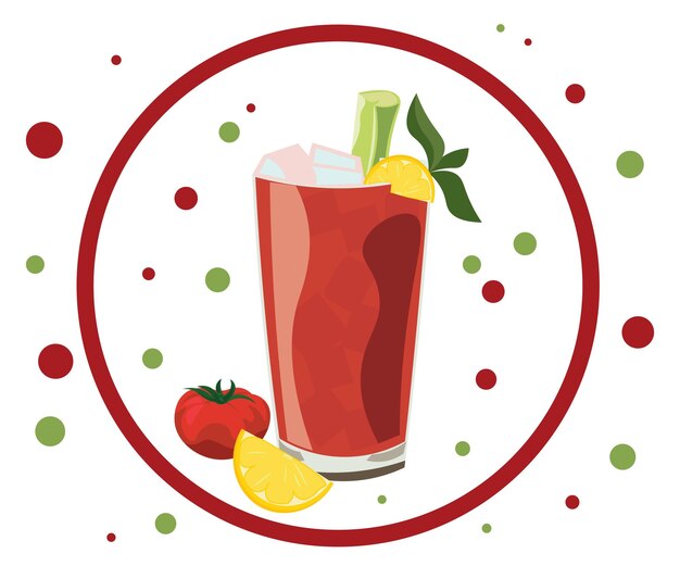 Vector bloody mary