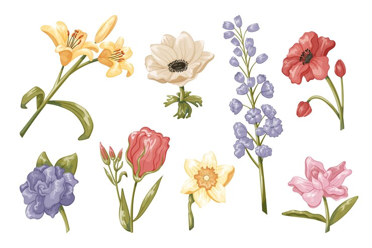 花びらと葉の花びらと花びらと花びらと花びらと花びら