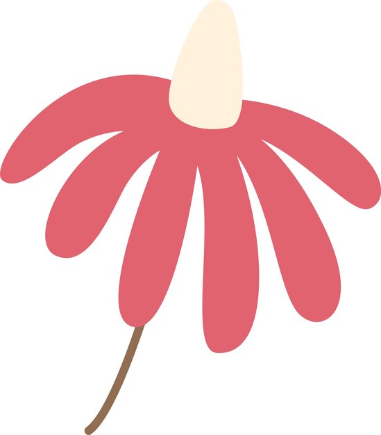 Blooming flower icon