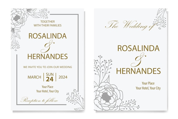 the blooms greenery floral foliage ornament corner text separator elegance frame for invitations