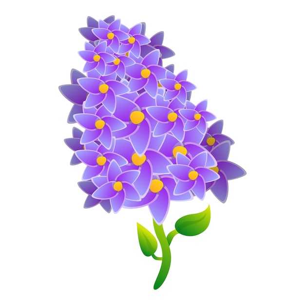 Blossom lilac icoon Cartoon van bloesem lilac vector icoon voor webontwerp geïsoleerd op witte achtergrond