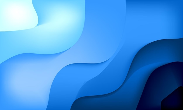 Vettore sfondo di rendering 3d blu con uno sfondo blu per un telefono cellulare