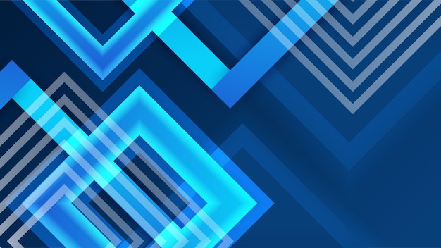 Vector blue abstract background for business presentation template