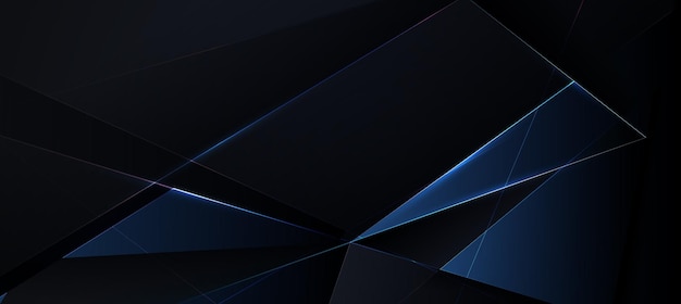 blue abstract background polygon elegant background and banner business product present