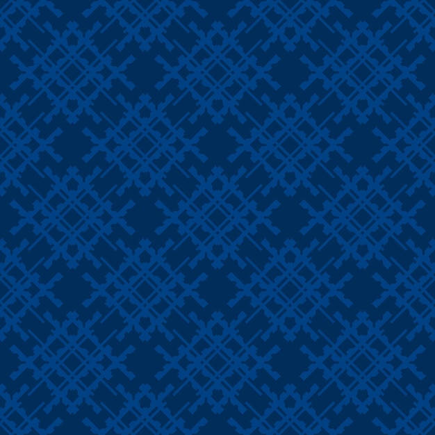 Blue abstract background striped textured geometric seamless pattern