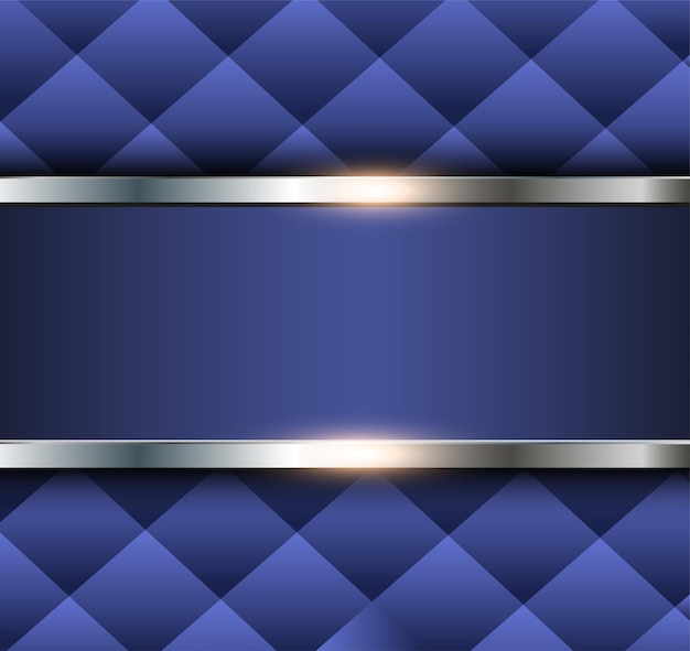 Blue abstract background with square pattern