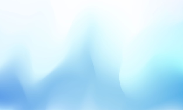 Vector blue abstract fluid background soft design concept on pastel colors