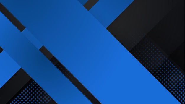 blue abstract futuristic geometric poly technology background science and technology vector illustration