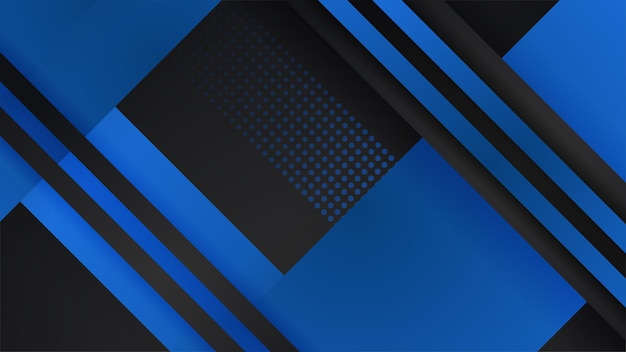 blue abstract futuristic geometric poly technology background science and technology vector illustration