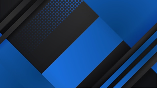 blue abstract futuristic geometric poly technology background science and technology vector illustration
