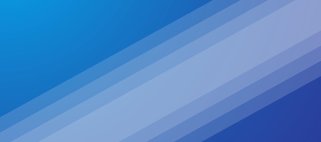 Blue abstract line background banner vector image design