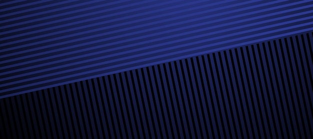 Blue abstract line background banner vector image design