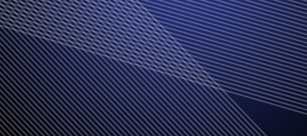 Blue abstract line background banner vector image design