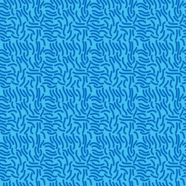 Blue abstract minimal seamless repeat pattern